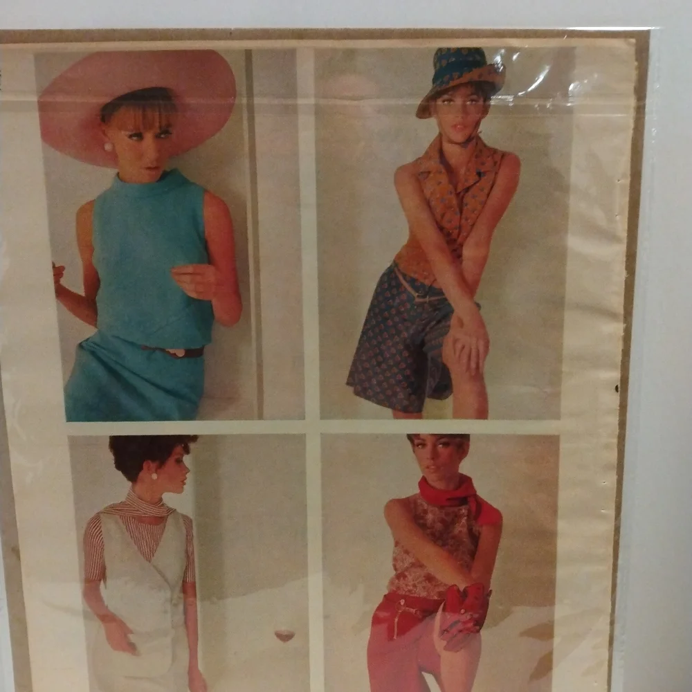 1965 clothes and hair style photo ads. 3 pages - Picture 1 of 3